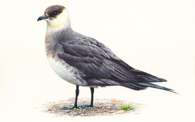 Polarjo - Artic skua (Stercorarius parasiticus)
