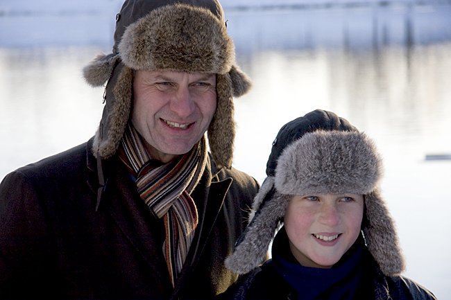 Erik Solheim (t.v.) og Sigurd Bangjord (t.h.)