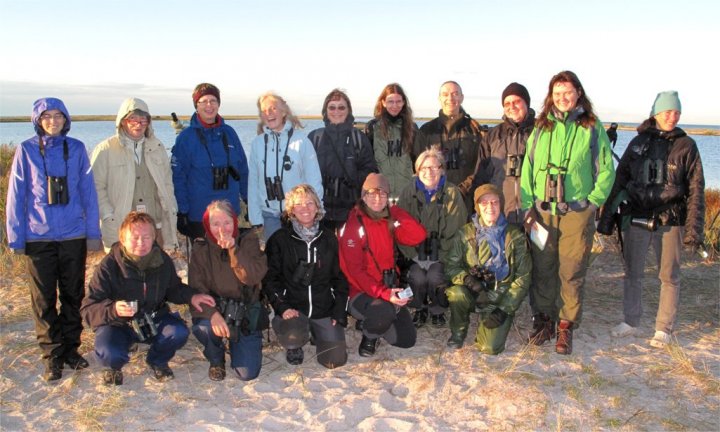 Jentene på Nabben i Falsterbo