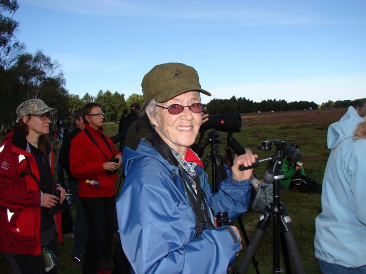 Hanne Holthe Munkeby på Ljungen i Falsterbo