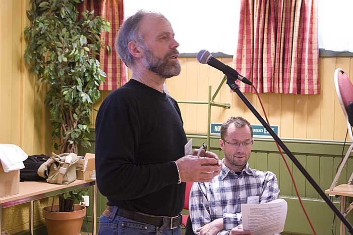 Årsmøte 2011: Alv Ottar Folkestad og Jan Erik Røer Årsmøte 2011: Alv Ottar Folkestad og Jan Erik Røer