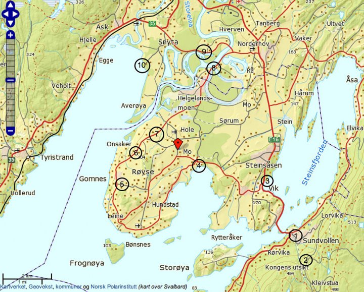 Ramsar-ekskursjon Nordre Tyrifjorden våtmarkssystem 31. august 2014