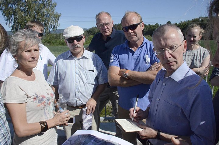 Ekskursjonsstopp ved Storelva og Juveren i Ringerike kommune 2. juli 2015
