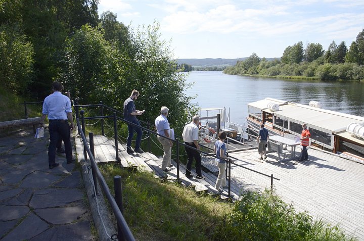 Befaring Tyrifjorden våtmarkssystem 2. juli 2015