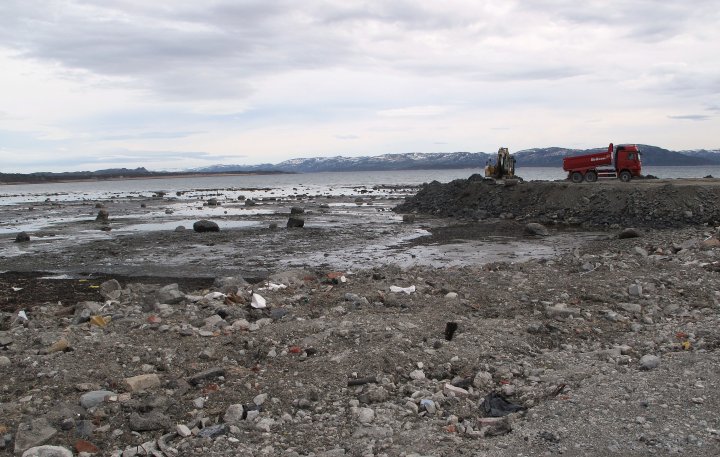 Brekstadfjæra fylles ut