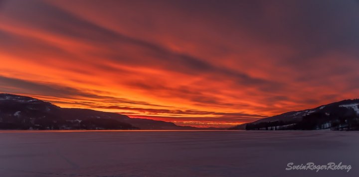 rød himmel