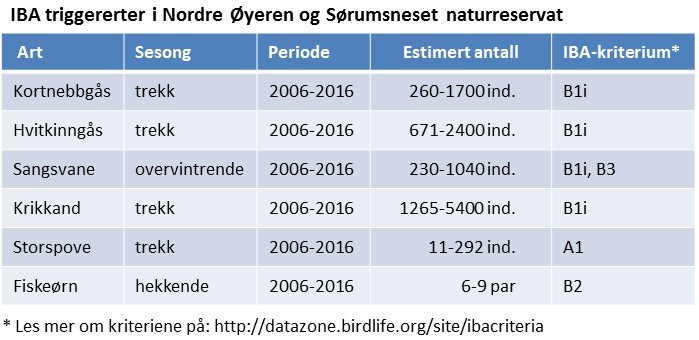 IBA-kriterier