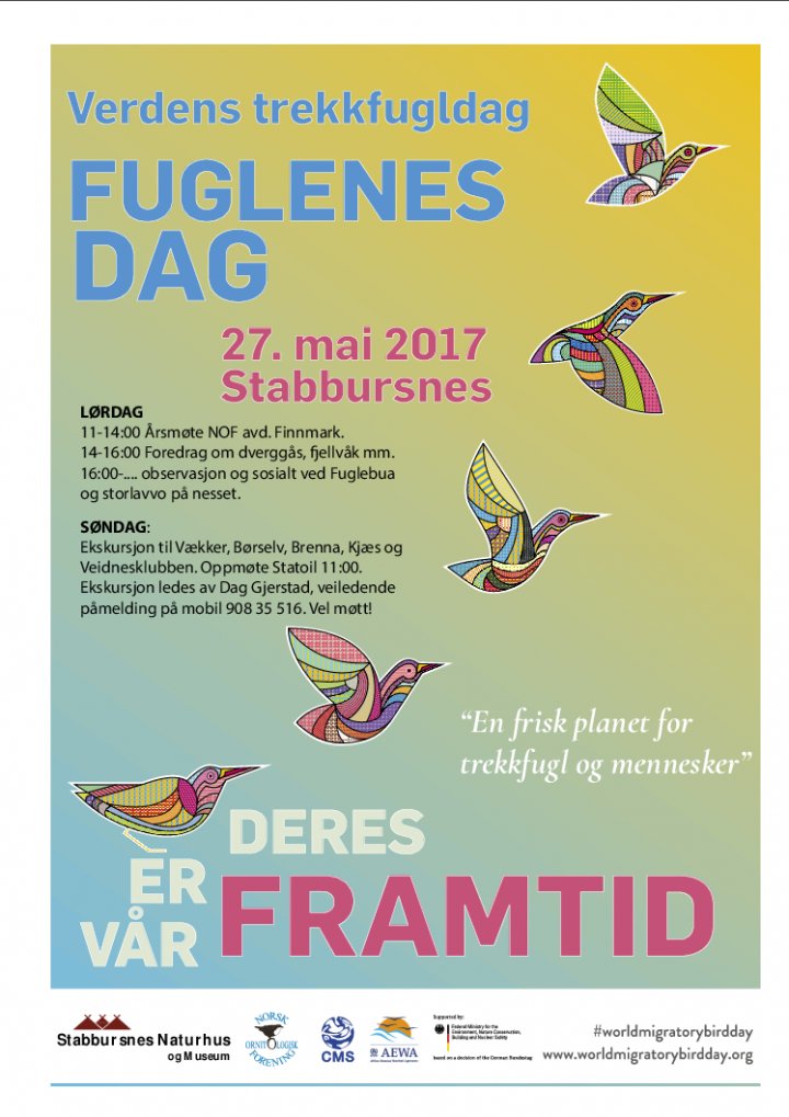 Program årsmøte og Fuglenes Dag Program årsmøte og Fuglenes Dag