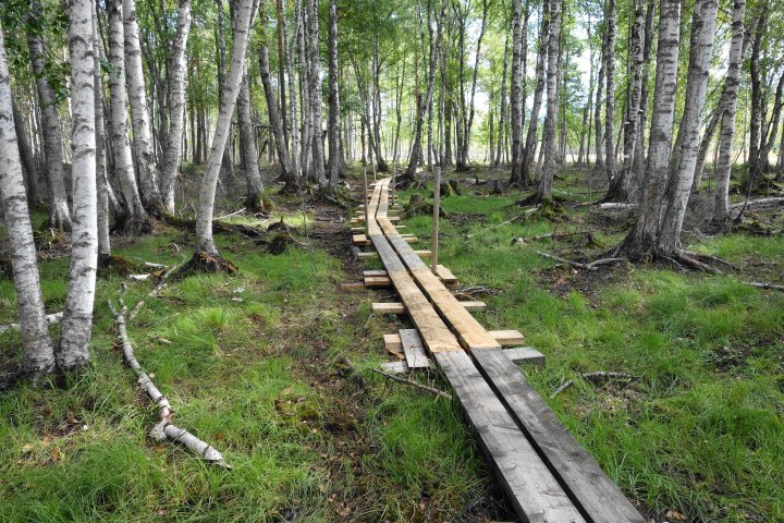 Kloppa sti Fiskumvannet Kloppa sti Fiskumvannet