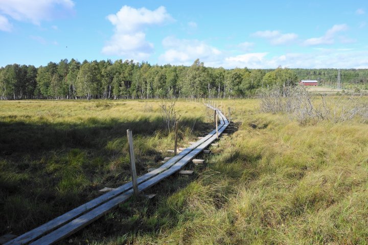 Kloppa sti Fiskumvannet Kloppa sti Fiskumvannet
