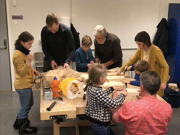 Fuglekassesnekkere i aksjon