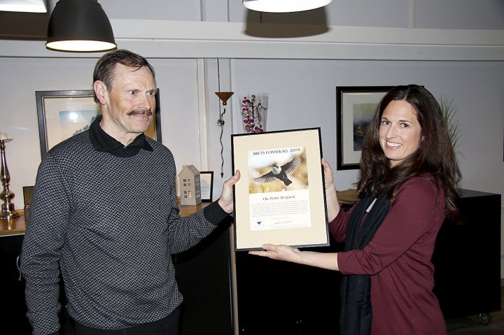 Ole Pettet Bergland er Årets Fossekall 2019 Ole Pettet Bergland er Årets Fossekall 2019