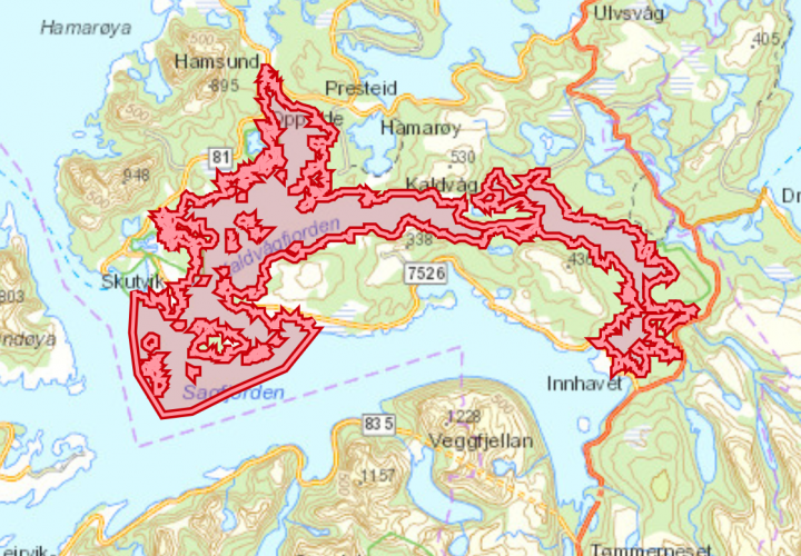 Kalvågfjorden og Innhavet marint verneområde Kalvågfjorden og Innhavet marint verneområde