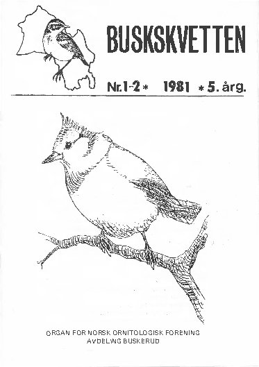 Buskskvetten nr. 1 -2 1981 Buskskvetten nr. 1 -2 1981