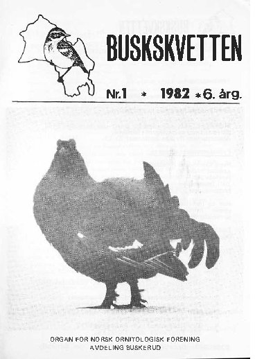 Buskskvetten nr. 1 1982 Buskskvetten nr. 1 1982