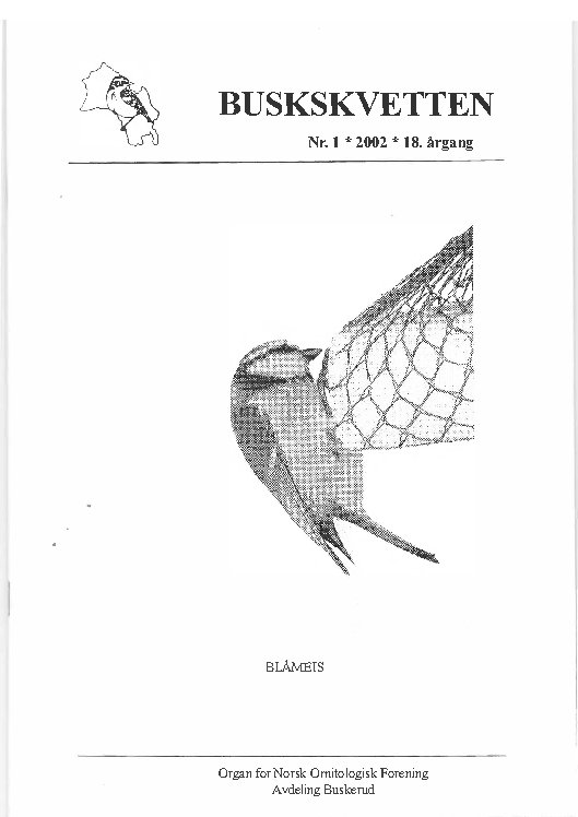 Buskskvetten nr. 1 2002