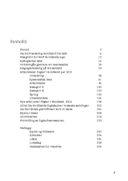 Innholdsfortegnelse Innholdsfortegnelse