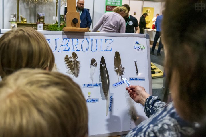Fjærquiz på Hagemessen 2023 Fjærquiz på Hagemessen 2023