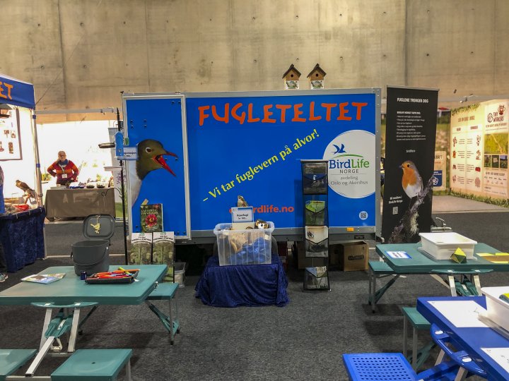 Fugleteltet-tilhengeren Fugleteltet-tilhengeren