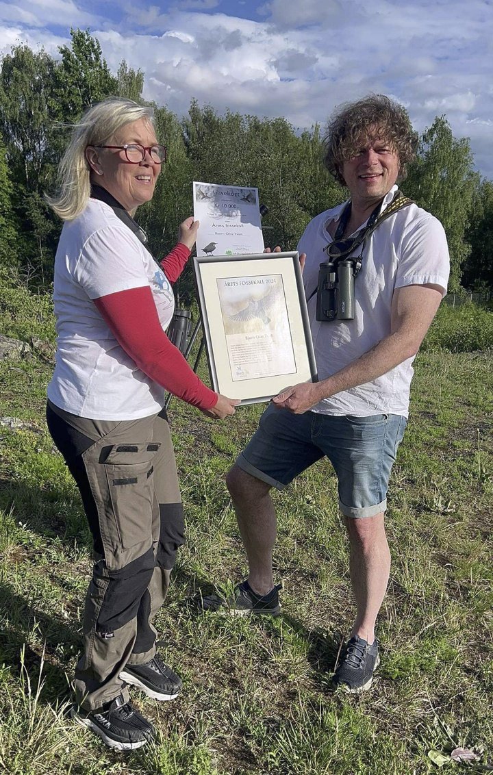 Bjørn Olav Tveit er Årets fossekall 2024 Bjørn Olav Tveit er Årets fossekall 2024